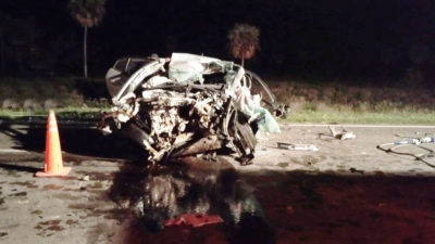 Tres muertos en choque múltiple en la ruta nacional 11 en Formosa