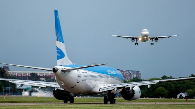 Insólita discusión entre dos pilotos en pleno vuelo