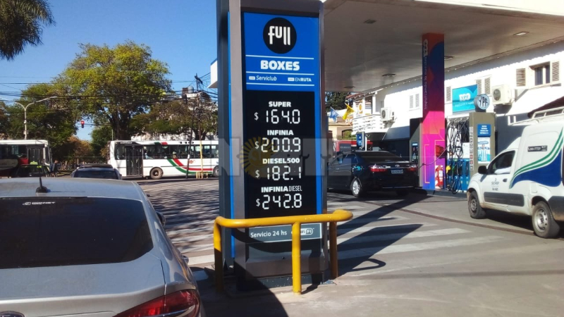 Nuevo aumento de combustibles: en Resistencia la nafta premium rompió otra barrera