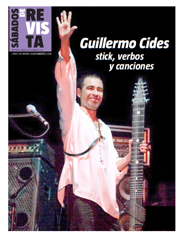Guillermo Cides, stick, verbos y canciones