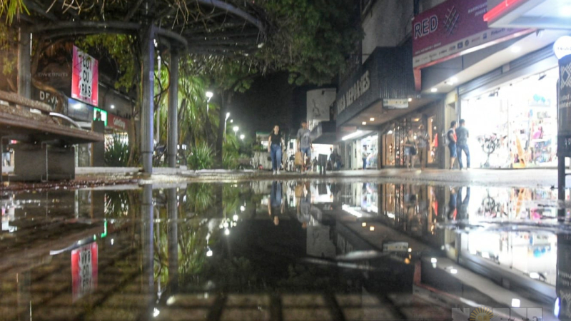  En 45 minutos cayeron en Resistencia 5,8 mm de agua