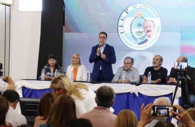Gustavo Martínez participó en la apertura del Congreso Tecnológico del Gran Chaco