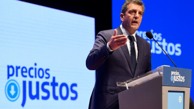 Massa promete que en abril la inflación será del 3% mensual