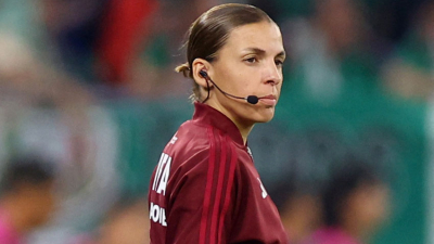 Una mujer dirigió por primera vez un partido de un mundial