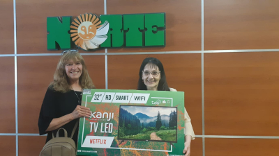 La emoción de la flamante ganadora del sorteo de NORTE