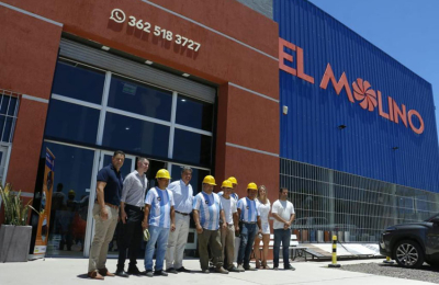 El gobierno acompaña la fuerte expansión de la empresa El Molino