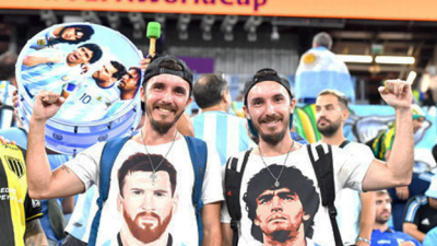 Maradona y ‘Lío‘, los astros argentinos de una muestra mundialista en Doha