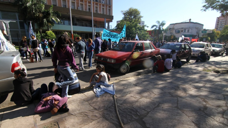 Dirigentes locales fueron entrevistados en un documental sobre la protesta social argentina