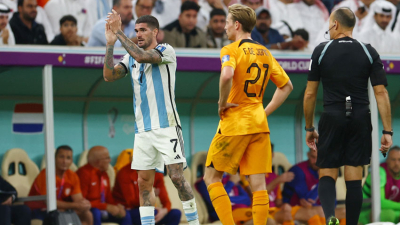 Rodrigo De Paul, orgulloso