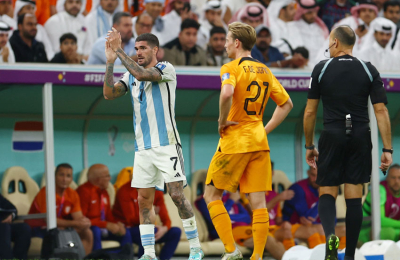 Rodrigo De Paul, orgulloso
