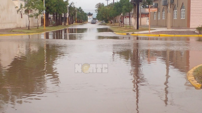 Buena lluvia en Coronel Du Graty
