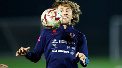 Luka Modric, preocupado por el nivel con el que llega Lionel Messi