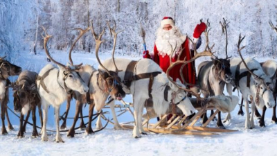 Dónde está Papá Noel ahora