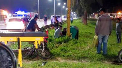 Calles trágicas: una joven falleció tras protagonizar un incidente vial
