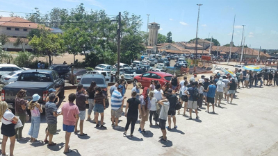 Para cruzar la frontera por Paso de los Libres a Brasil hay demoras de hasta cinco horas