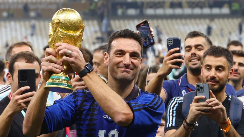 Lionel Scaloni es el mejor DT del mundo