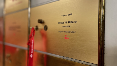 El legado de Ernesto Sábato entró en la Caja de las Letras