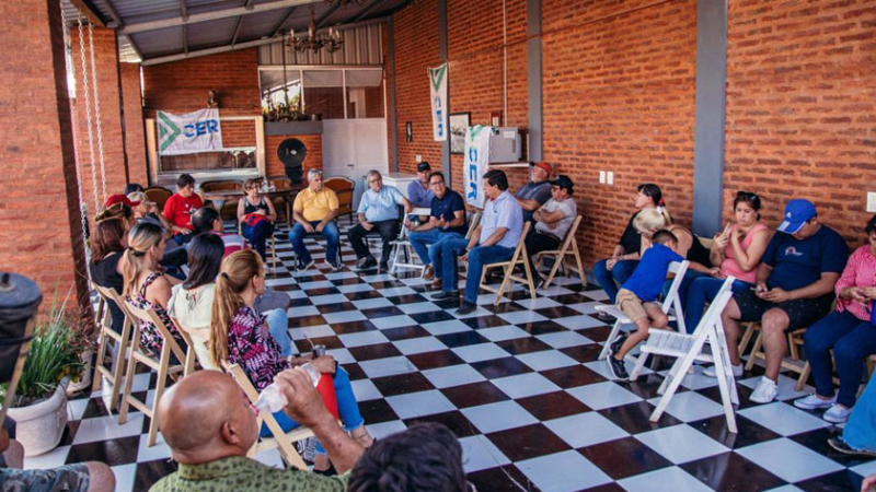 Gustavo Martínez consolida su propuesta política con dirigentes del interior