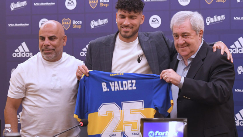 Bruno Valdez promete al hincha de Boca trabajo, respeto y disciplina