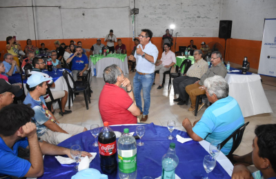 Gustavo Martínez ratificó su compromiso de escuchar a todos los sectores 