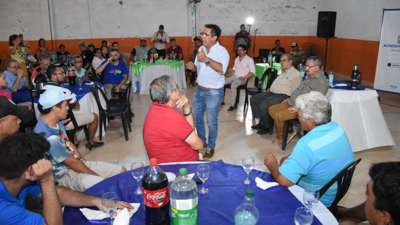 Gustavo Martínez ratificó su compromiso de escuchar a todos los sectores