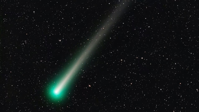 Expectativa por el "cometa verde" que se acercará a la Tierra
