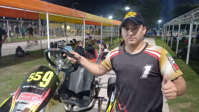 Con varios pilotos, que participaron por primera vez, se corrió la segunda del nocturno