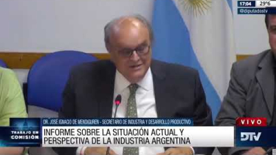 En Diputados, de Mendiguren destacó el aumento de la inversión industrial