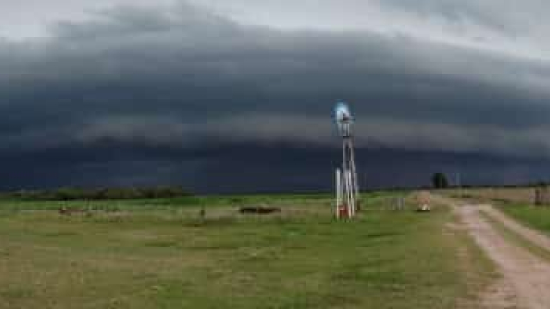 Fuertes vientos y lluvia en el sudoeste chaqueño