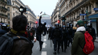 En Francia se extienden las protestas contra la reforma previsional