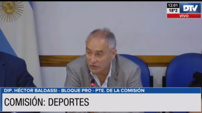 La Comisión de Deportes avanzó con una serie de proyectos de resolución y declaración