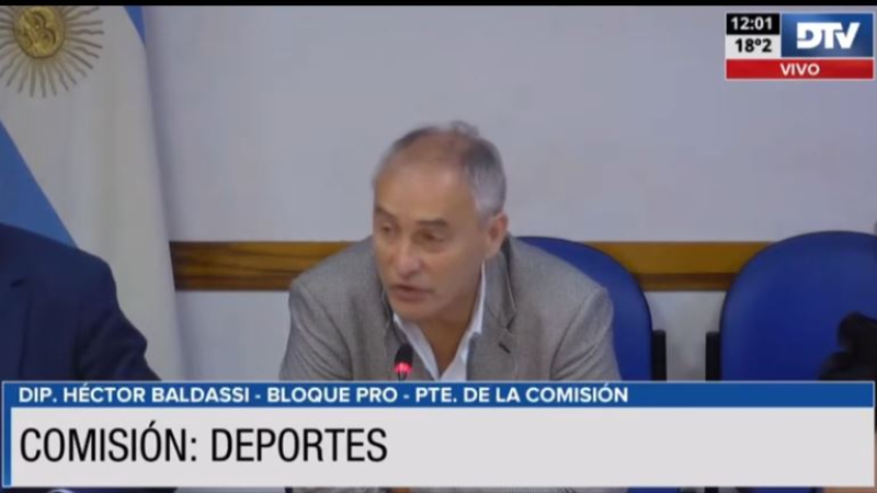 La Comisión de Deportes avanzó con una serie de proyectos de resolución y declaración