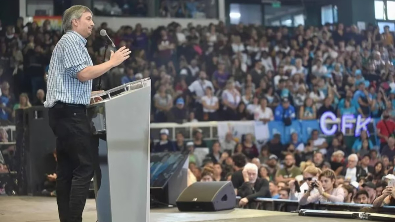 Máximo Kirchner demandó un programa claro de gobierno para "no tener dolores de cabeza después"