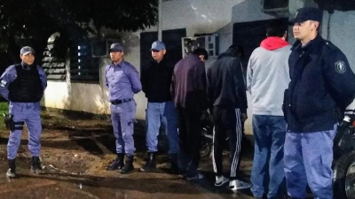 En operativos nocturnos, la policía detuvo a tres hombres con pedidos de captura