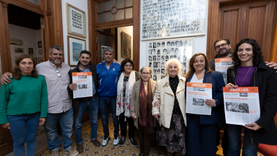 Moreau firmó convenio con Abuelas de Plaza de Mayo para promover acciones de Derechos Humanos