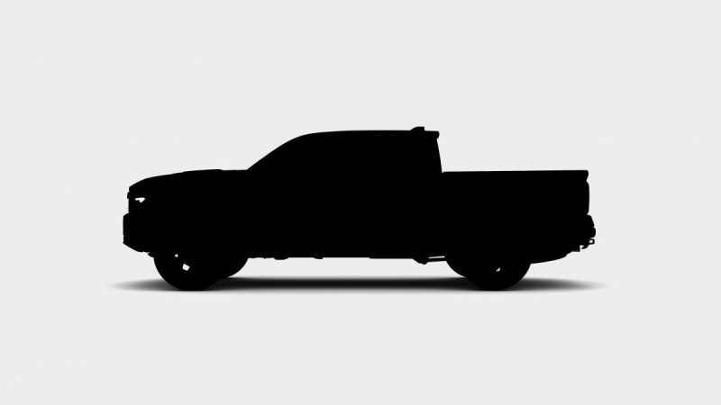 Toyota reveló la silueta de la próxima Tacoma 2024