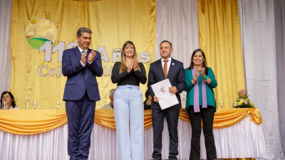 Múltiples inauguraciones en Colonia Elisa por sus 118 años