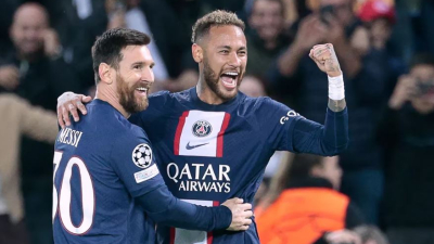 Afectuoso ida y vuelta entre Neymar y Messi tras la salida del argentino de PSG