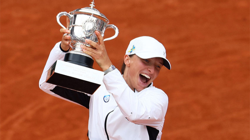 Roland Garros: Swiatek venció a Muchova y se coronó por segundo año consecutivo