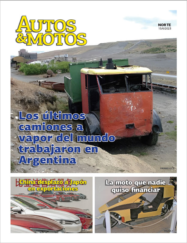 Los últimos camiones a vapor del mundo trabajaron en Argentina