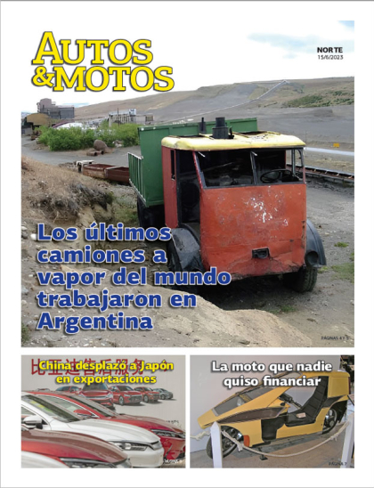 Los últimos camiones a vapor del mundo trabajaron en Argentina