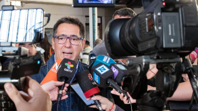 Gustavo Martínez: "Se espera una participación del 60% del padrón electoral"