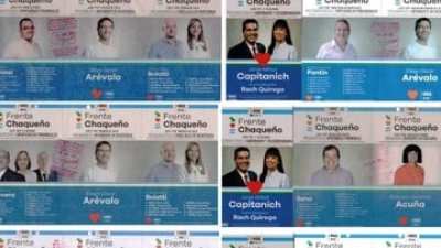 El lento escrutinio por la gran cantidad de boletas alargó la noche del Chaco