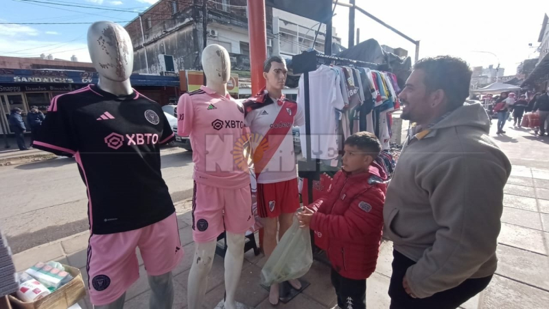 Furor en Resistencia por la camiseta de Messi del Inter Miami
