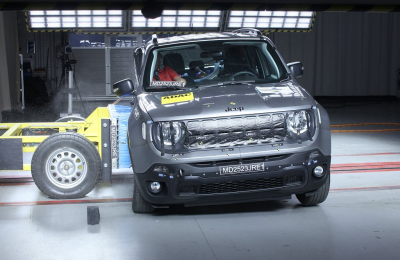 El Jeep Renegade, aplazado en seguridad