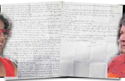 Carta de Marcela a Emerenciano: "Ojalá pronto llegue tu libertad, yo lo encubrí a César, lo protegí"