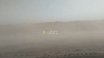 Ráfagas de viento norte a 70 kilómetros por hora en la zona rural de Sáenz Peña