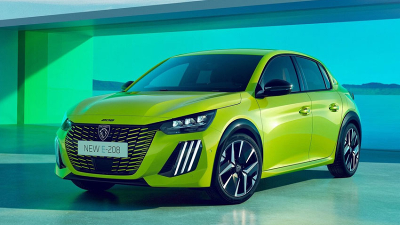 La nueva imagen del Peugeot 208, 2024