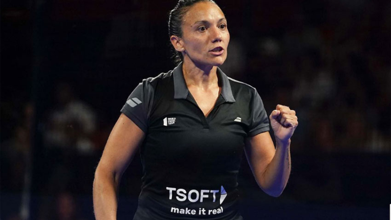 Virginia Riera va por las semifinales en Málaga
