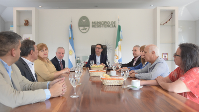 Gustavo Martínez firmó un entendimiento para intercambio histórico y cultural con Italia